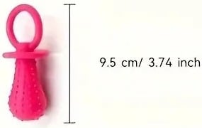 "New" Pink Pet Puppy Clean Teeth Pacifier Toy 15