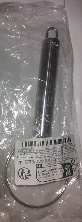 "New" Upgraded Stainless Steel Baking Double Eye Coil Hanging Eggbeater 19