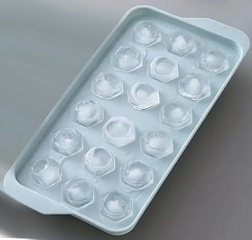 "New" Food-Grade Ice Ball Maker with Lid - Perfect for Whiskey & Cocktails 20