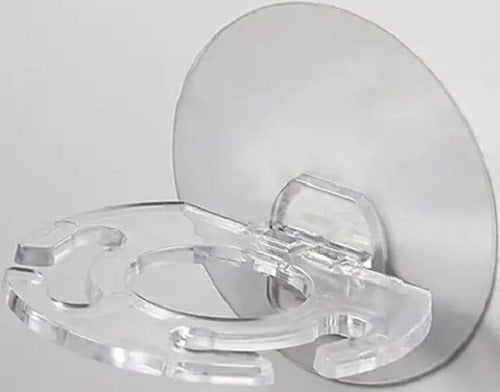 "New" Self-Adhesive Wall Mount Toothpaste Dispenser/Toothbrush Holder 14