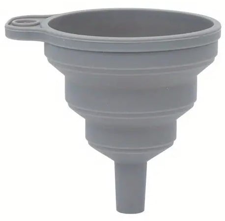 "New" (3 Pack) Foldable Silicone Funnel Suitable for Kitchen Supplies 20