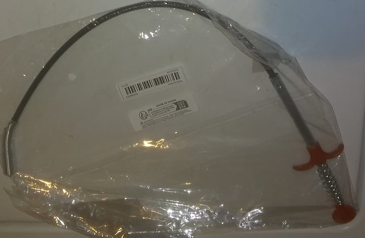 "New" Flexible Drain Cleaning Tool with Grapple Hook (23.6 Inch) 20