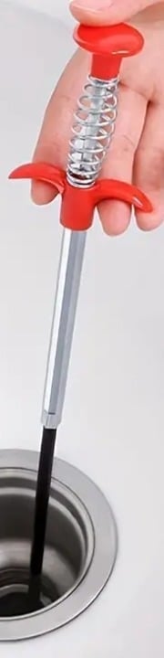 "New" Flexible Drain Cleaning Tool with Grapple Hook (23.6 Inch) 20