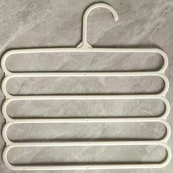 "New" (1 Piece) Space-Saving 5-Tier Hanging Pants Rack 20