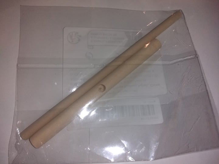 "New" Wooden T-shaped Pancake Spreader Stick for Home or Professional Use 14