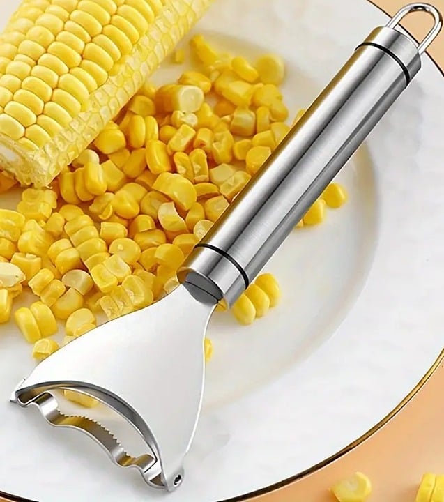"New" Stainless Steel Corn Thresher and Separator/ Peeler 19