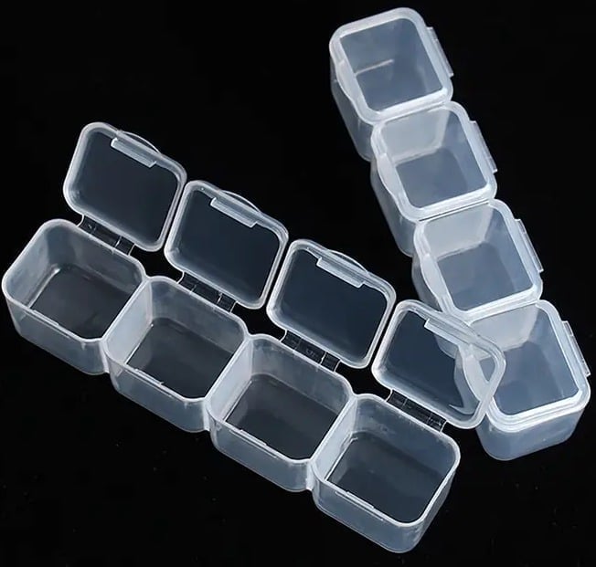 "New" (2 Pack) 28 Removable Grids Organizer Storage Box 20