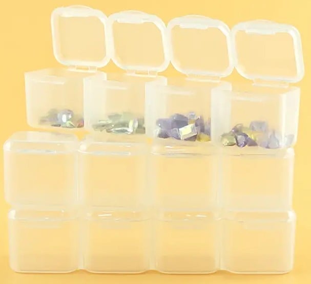 "New" (2 Pack) 28 Removable Grids Organizer Storage Box 20