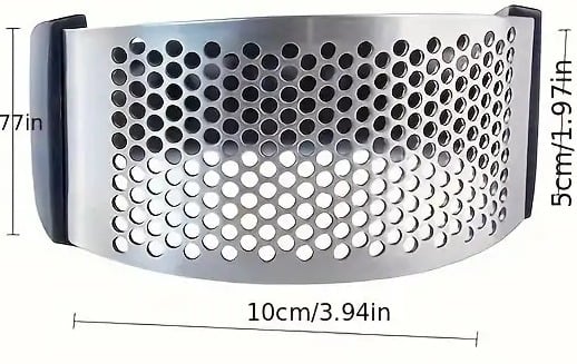 "New" Stainless Steel Manual Garlic Masher 17