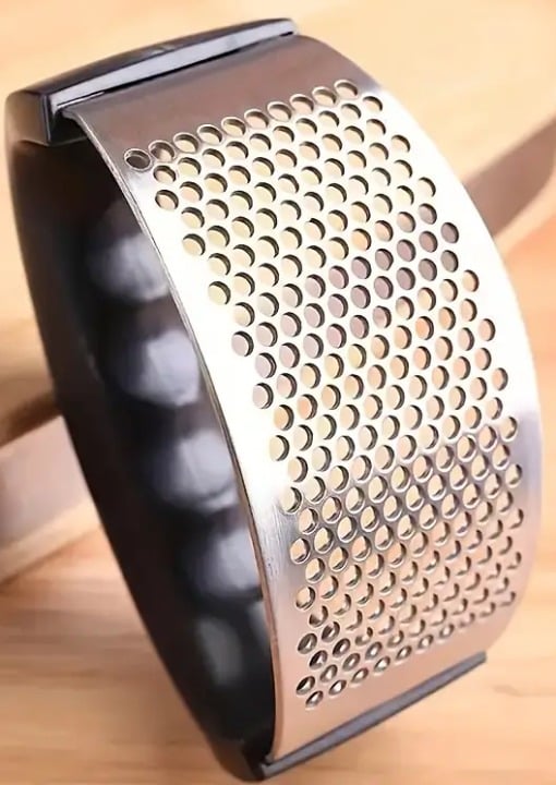 "New" Stainless Steel Manual Garlic Masher 17
