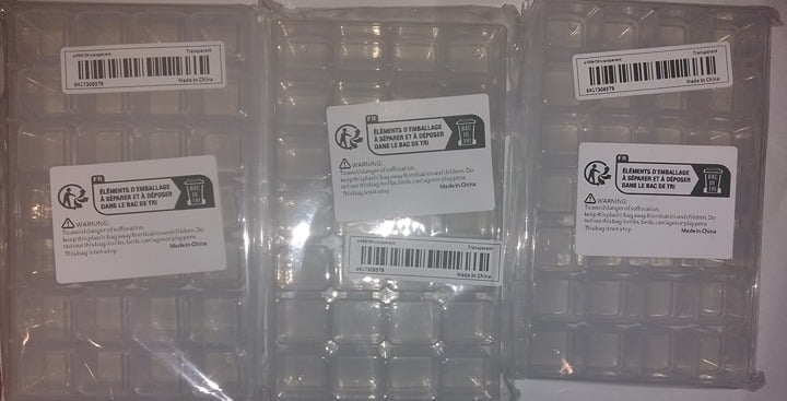 "New" (3 Pack) 28 Removable Grids Organizer Storage Box 19