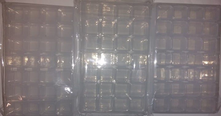 "New" (3 Pack) 28 Removable Grids Organizer Storage Box 19