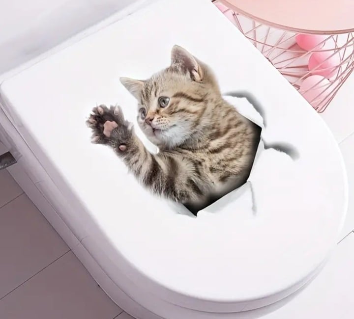 "New" Adorable Cartoon Kitten Pet Series Decoration Set 19