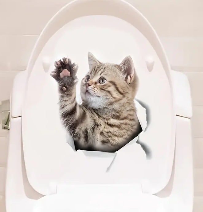"New" Adorable Cartoon Kitten Pet Series Decoration Set 19