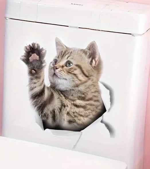 "New" Adorable Cartoon Kitten Pet Series Decoration Set 19