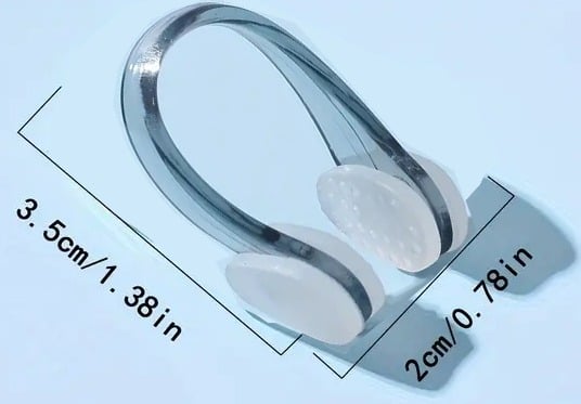 "New" Silicone Waterproof/Non-Slip Swimming Nose Clip 19
