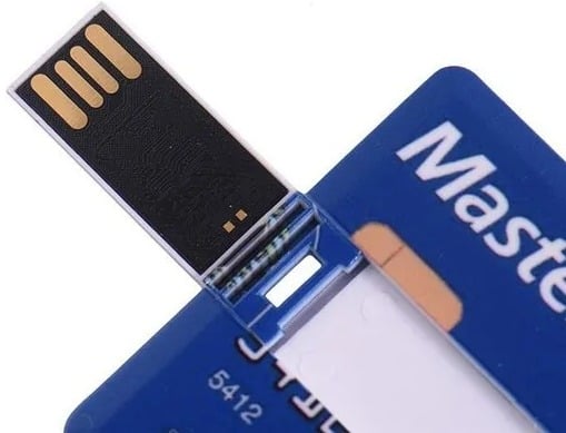 "New" High-speed 8GB Credit Card Pen Flash Drive USB 2.0 Memory Encryption 15