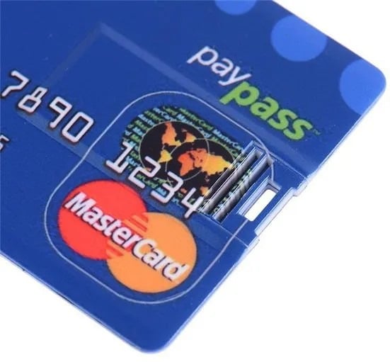 "New" High-speed 8GB Credit Card Pen Flash Drive USB 2.0 Memory Encryption 15