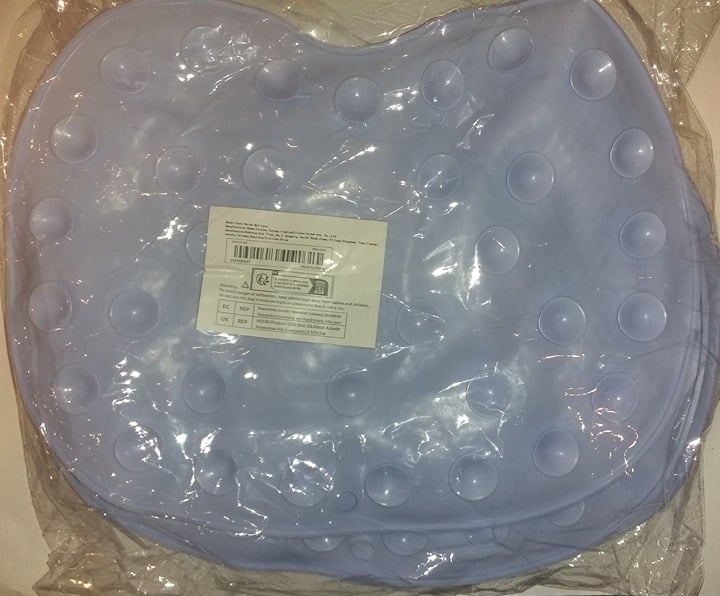 "New" (2 Pack) Silicone Bath/Shower Back Scrubber w/Non-Slip Suction Cups 19