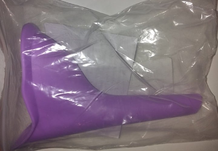"New" 3-Pack of Portable PE Disposable Vomit Bags/ 1 Pc Stand-Up Urinal 18