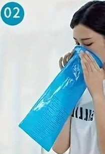 "New" 3-Pack of Portable PE Disposable Vomit Bags/ 1 Pc Stand-Up Urinal 18