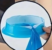 "New" 3-Pack of Portable PE Disposable Vomit Bags/ 1 Pc Stand-Up Urinal 18