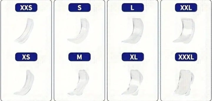 "New" 8-Piece Invisible Ring Size Adjuster Set 17