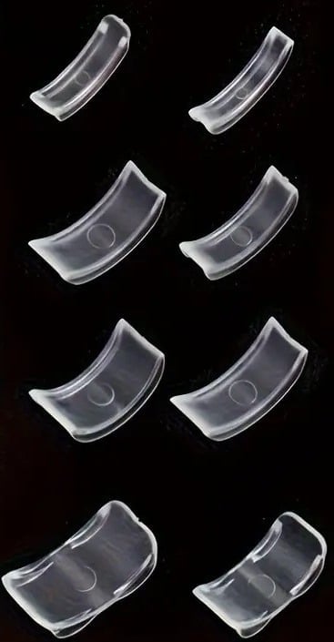 "New" 8-Piece Invisible Ring Size Adjuster Set 17