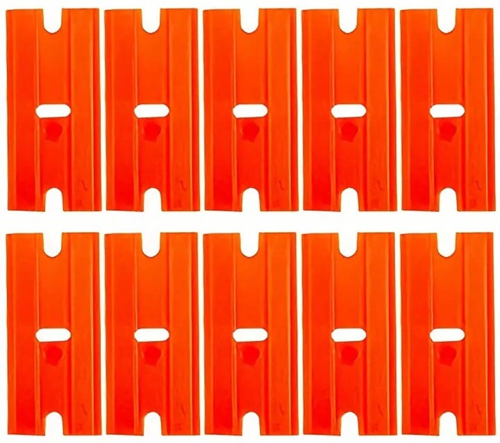 "New" Plastic Razor Blade Scraper and Blades Set 19