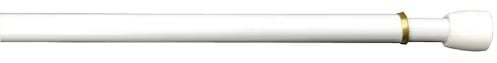 "New" Project Source 2-Pack 8" to 11" White Steel Tension Curtain Rods 11