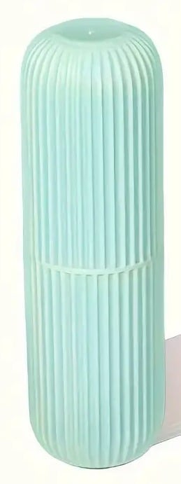 "New" (3 Pack) Portable Toothbrush Box Set with Mouthwash Cup 20