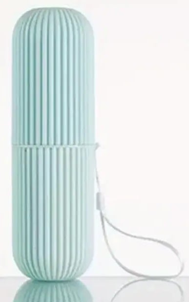 "New" (3 Pack) Portable Toothbrush Box Set with Mouthwash Cup 20