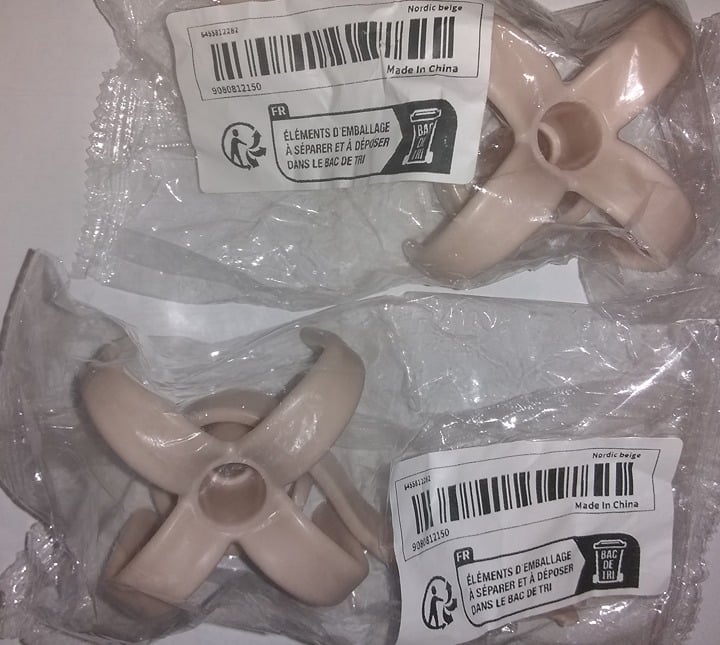 "New" (2 Pack) 360-Degree Rotatable Hanging Bag Hook 20