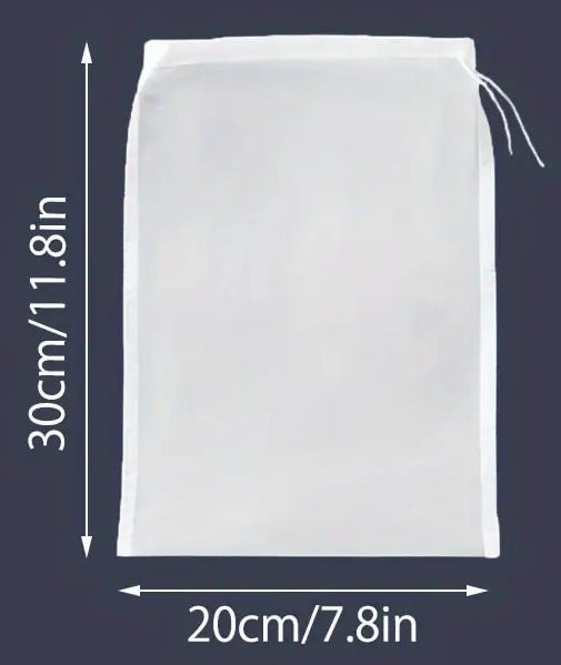 "New" Soymilk Ultra-Fine Stuffing Filter Squeeze Bag for Home or Restaurant 13