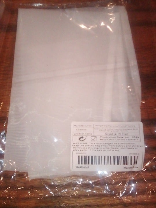 "New" Soymilk Ultra-Fine Stuffing Filter Squeeze Bag for Home or Restaurant 13