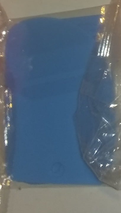 "New" 3Pcs Cake Blue Scraper Smoother Set 14