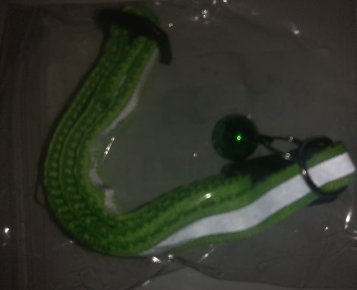 "New" Luminous Reflective Cat Collar with Bell 17