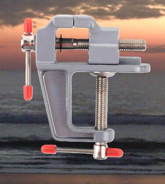 "New" 30mm Mini Durable Aluminum Portable Table Vise 17