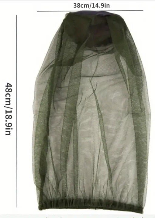 "New" Retro Camping Mosquito-Proof Hat Net for Outdoor Activities 16