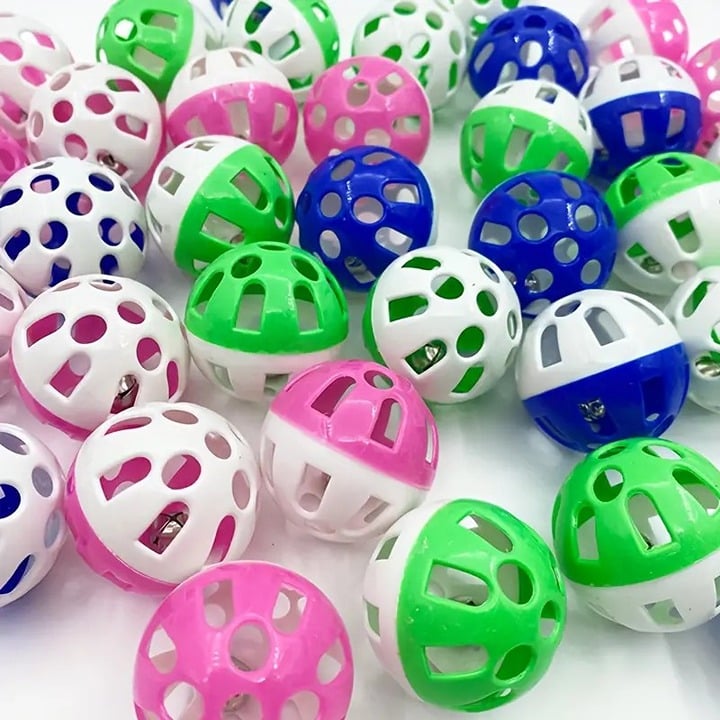 "New" Colorful Pet Toy Balls for Cats and Dogs - 3 Pcs Set 17