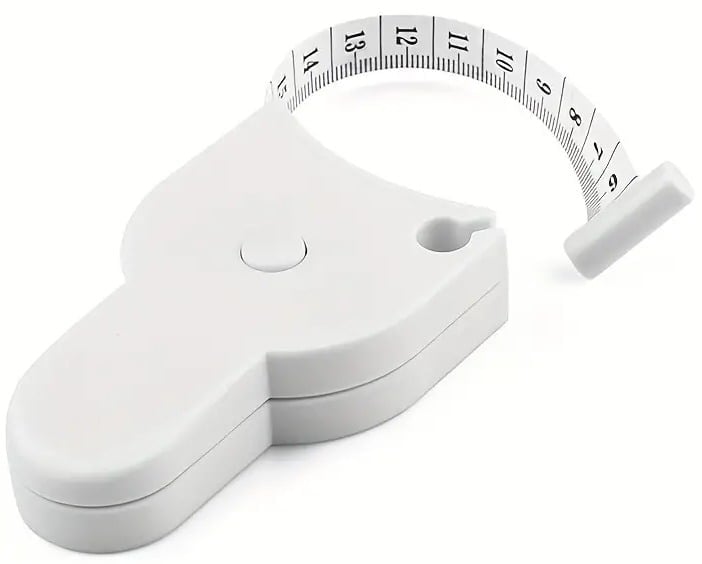 "New" Portable Fitness Telescopic Health Waist Tape Measure with Handle 17
