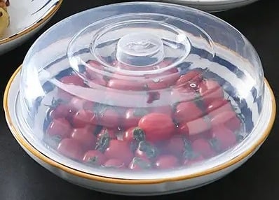 "New" Thickened Microwave Oven Heating Splash Cover 19