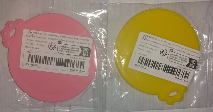 "New" Universal Silicone Pet Food Can Cover 17
