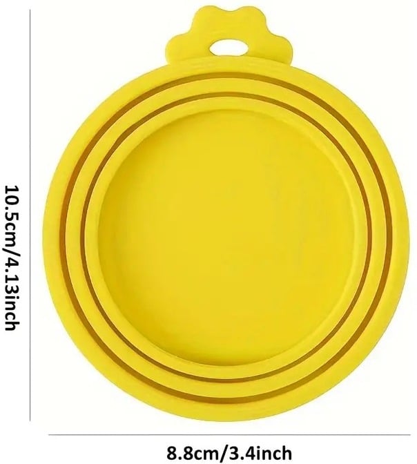 "New" Universal Silicone Pet Food Can Cover 17