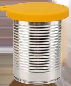 "New" Universal Silicone Pet Food Can Cover 17