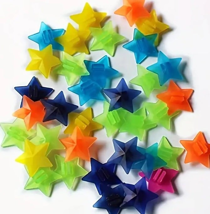 "New" (3 Pack) 36 High Quality Bicycle Spoke Decorative Beads 18