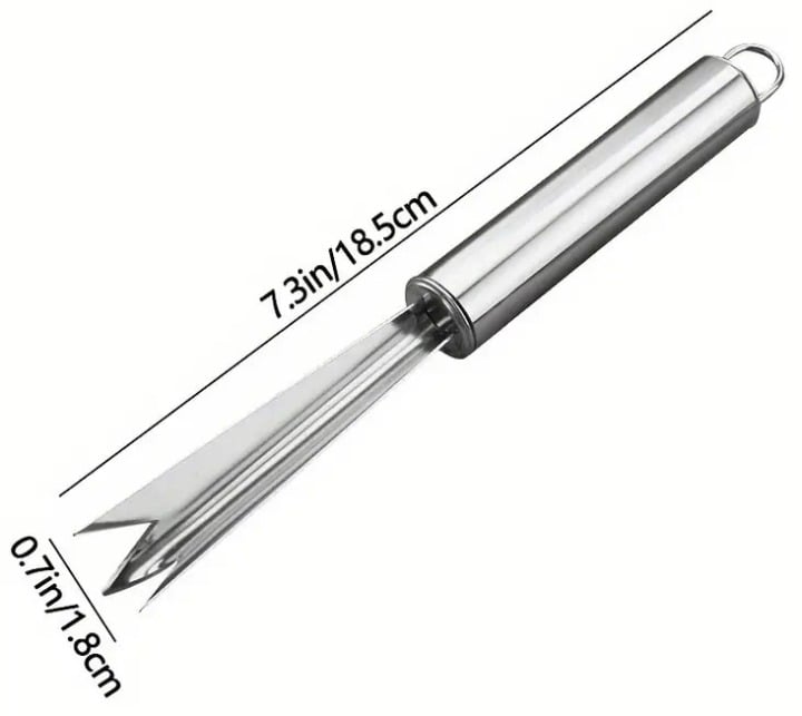 "New" Stainless Steel Paring Knife for Pineapple 16