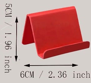 "New" Desktop Mobile Phone Stand/Smartphone Holder 2.36"x1.96" 17
