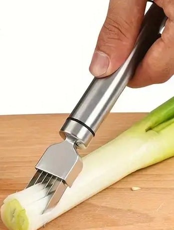 "New" Stainless Steel Onion Cutter/Shredder 19