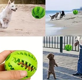 "New" Cyan Interactive Dog Ball Toy 20